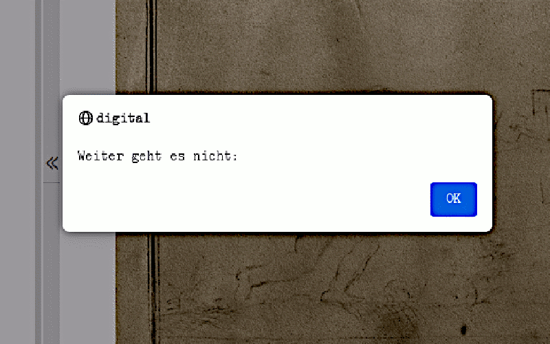 popup message from a website, website digital