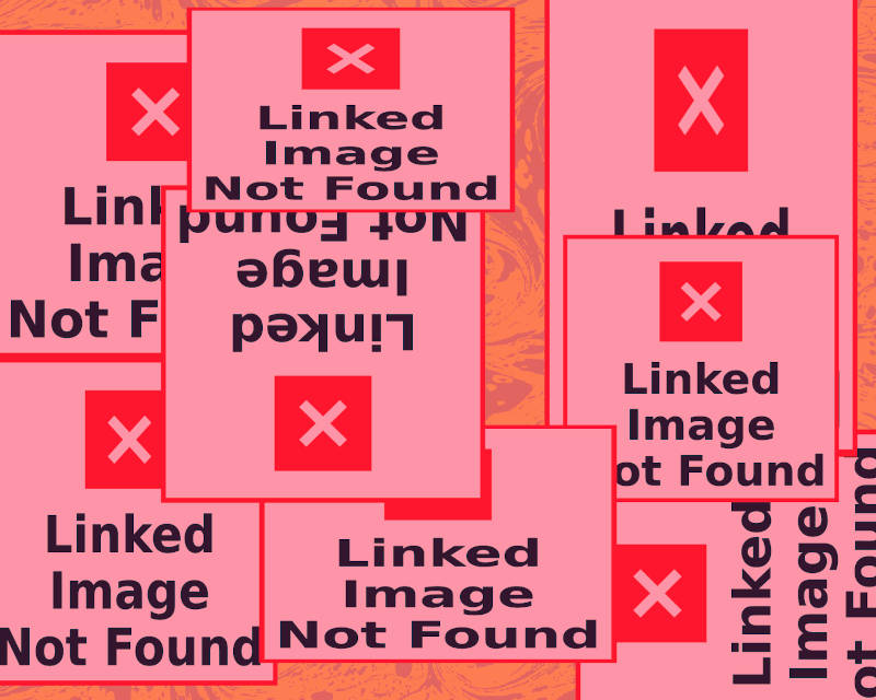 Linked image not found