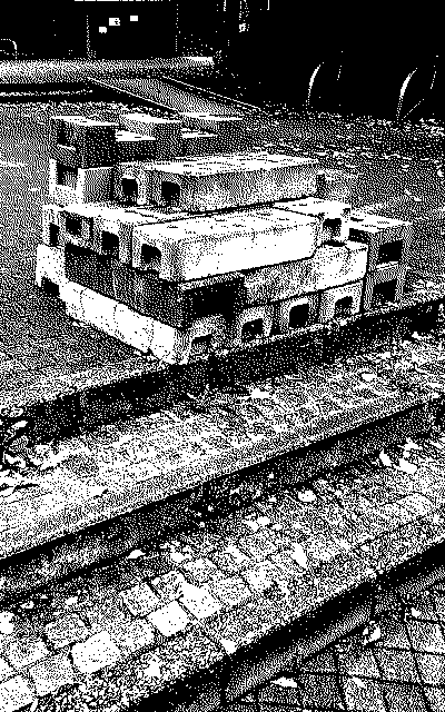 temporary sculpture stacked stones